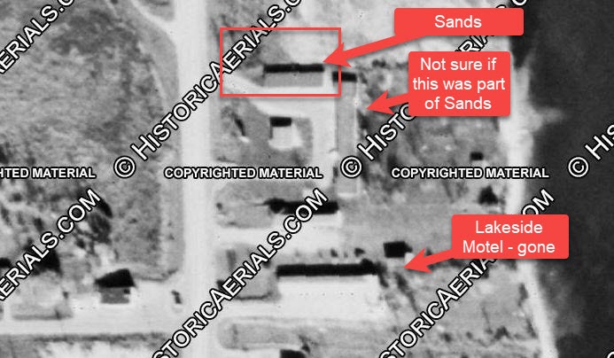 Sands Resort Motel - Historic Aerials Viewer (newer photo)